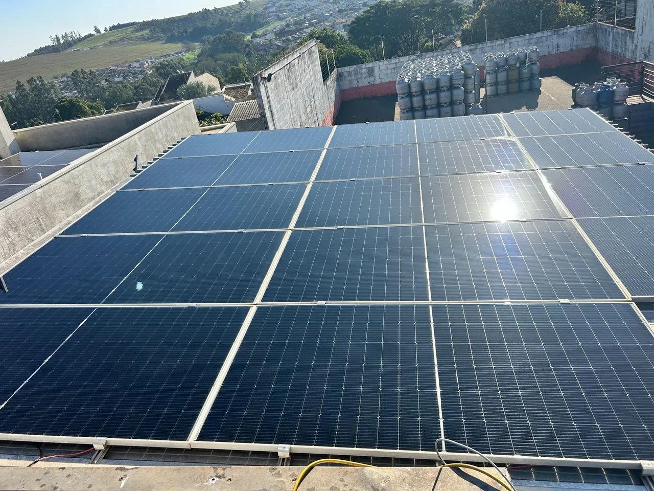 Usina de placa solar - Foto 2