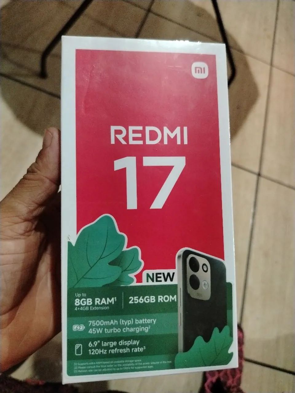 Celular Redmi 17 8Gb RAM  256Gb ROM