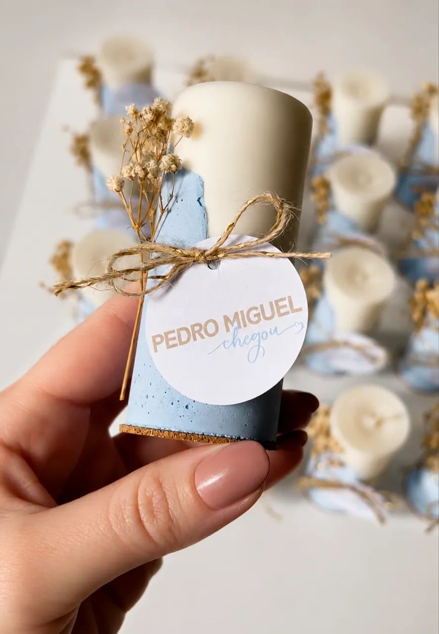 Velas Aromáticas para Lembrancinhas e Eventos