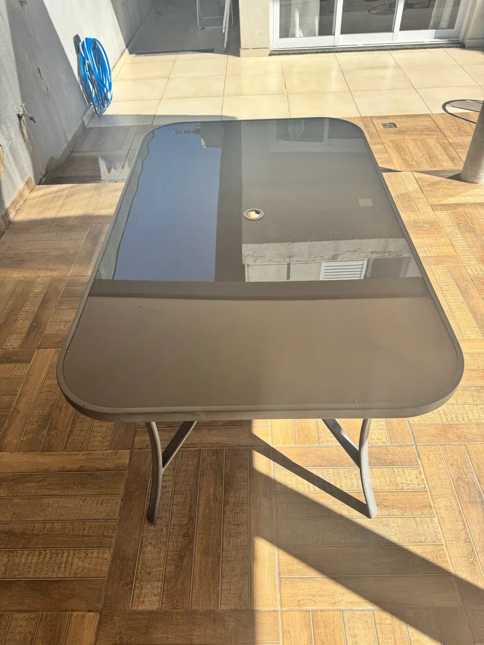Mesa para área externa seminova - Foto 3