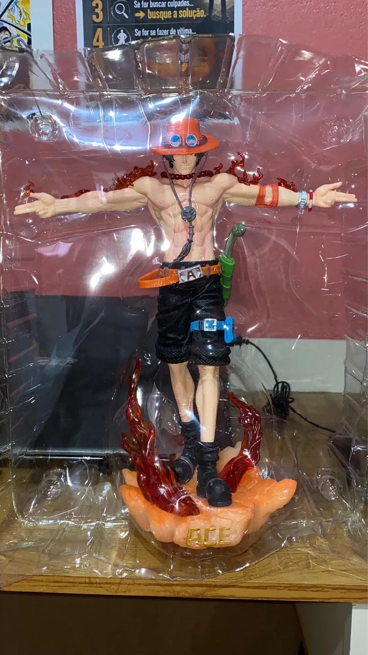 Action Figure Ace - One Piece - Hobbies e coleções - Novo Aleixo