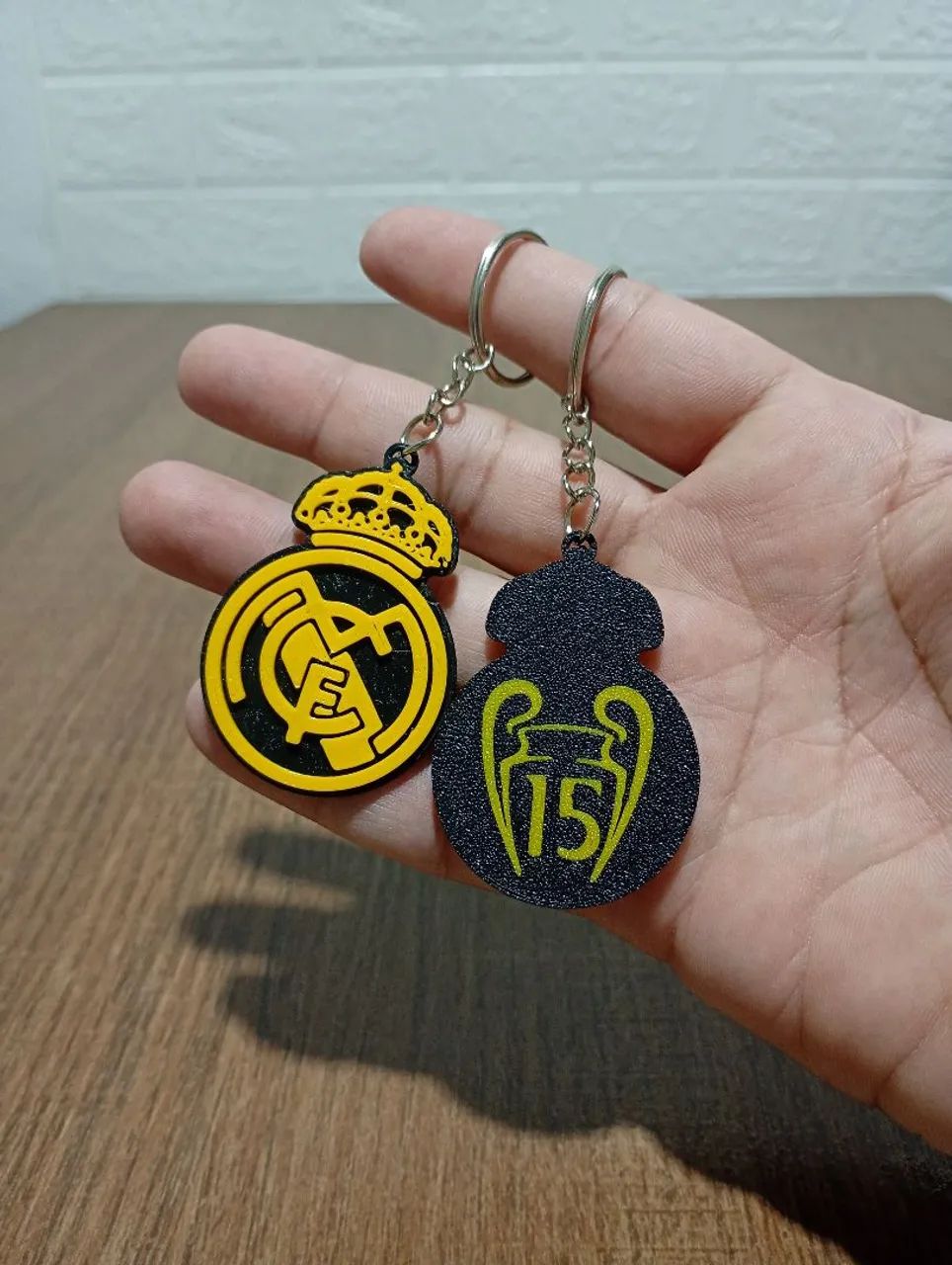 Kit 4 chaveiros do Real Madrid - Foto 3