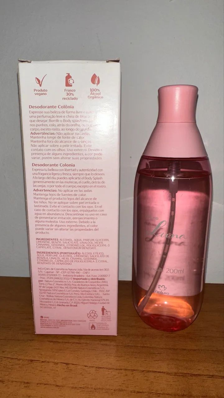 Natura Luna Body Splash 200ml Novo - Foto 2