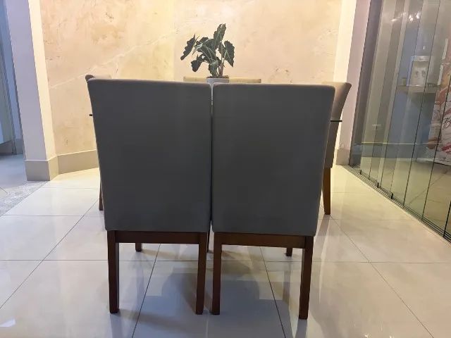 Mesa de jantar quadrada 8 lugares - Foto 3