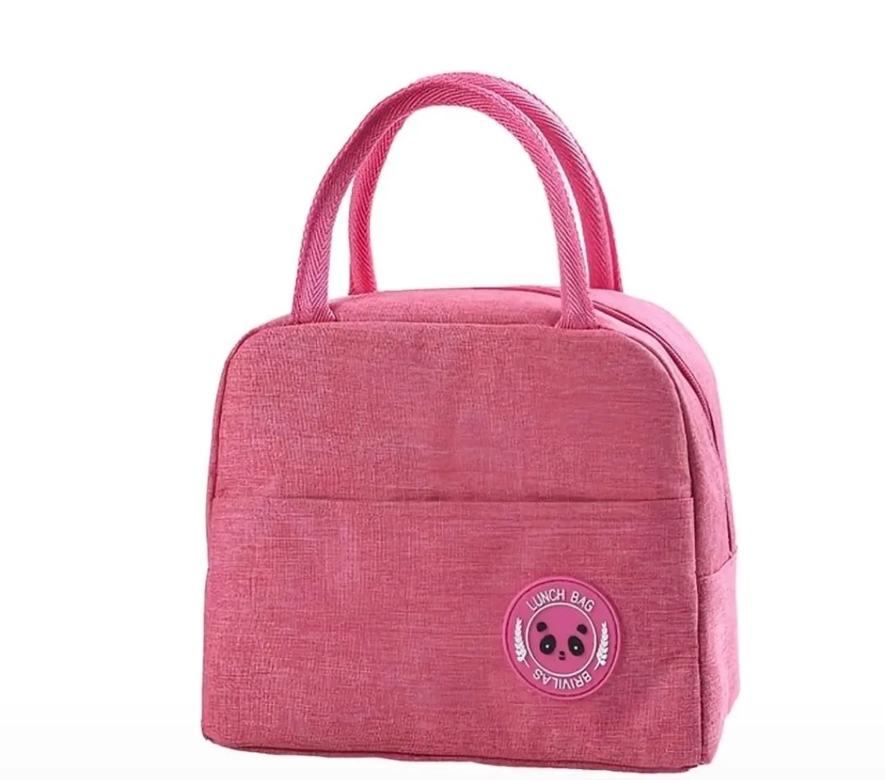 Bolsa térmica de mão estilo lancheira