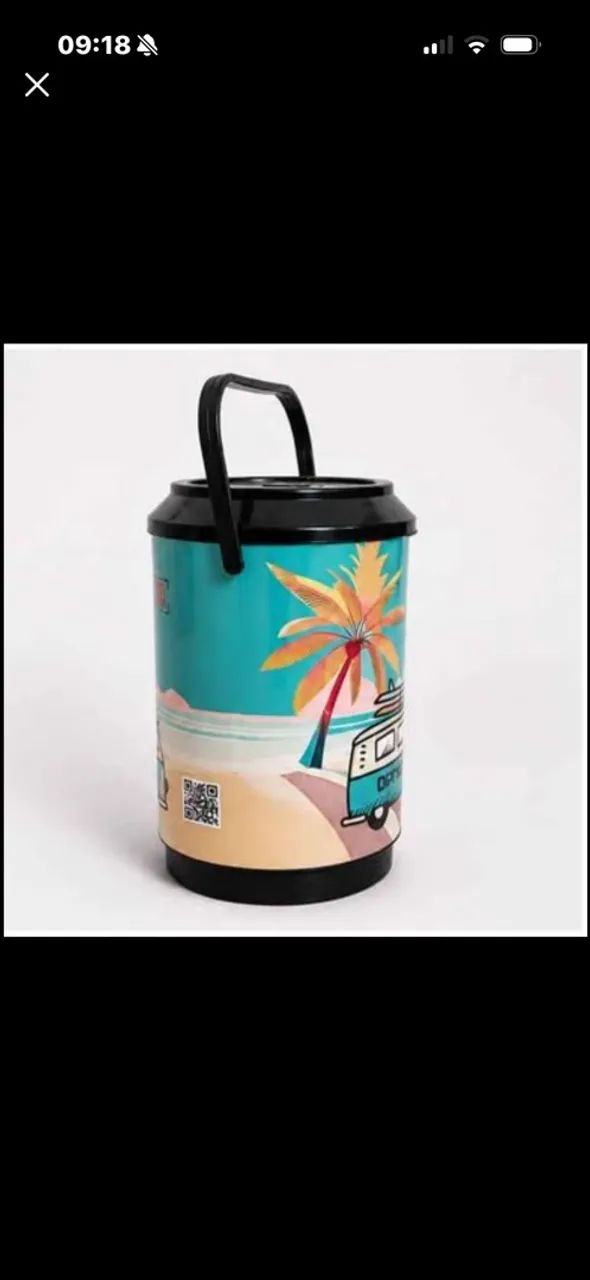  Cooler Térmico Personalizado com Alça - Ótimo Estado - Foto 4