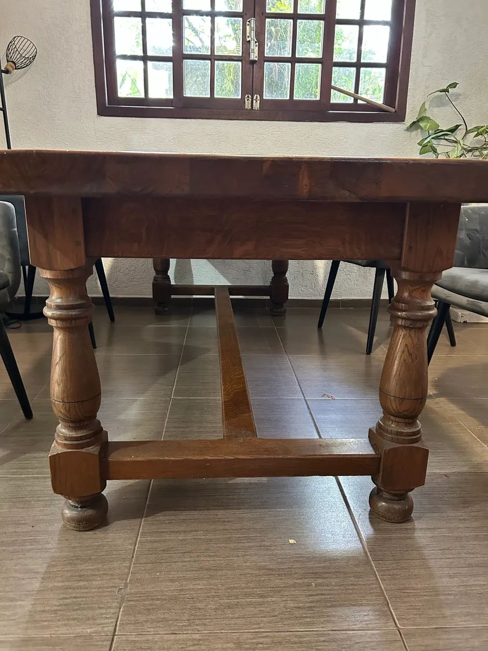 Mesa em Carvalho francês maciço. - Foto 2