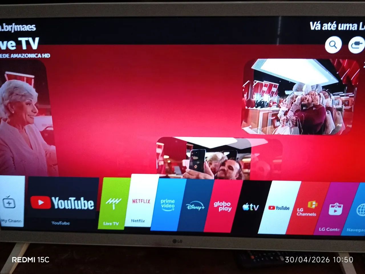 TV Smart 32 polegadas nova com notal fiscal  - Foto 2