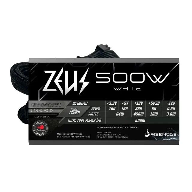 Fonte 500W 80Plus RiseMode - Foto 2