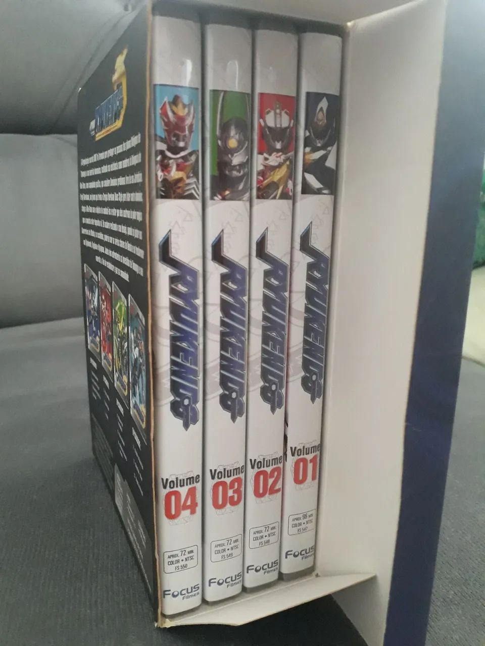 Box DVD Ryukendo - DVD, Blu-Ray e Vídeo Cassete - Centro