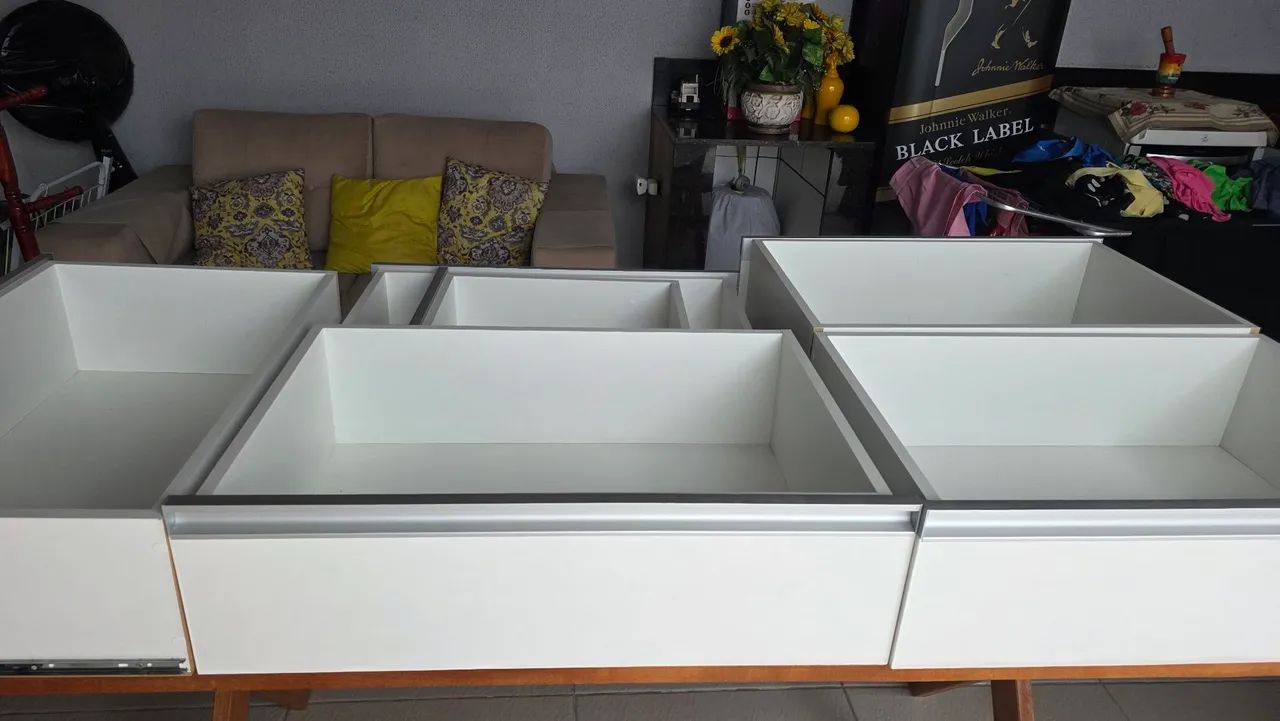 Cômoda 5 gavetas MDF reforçada  - Foto 3