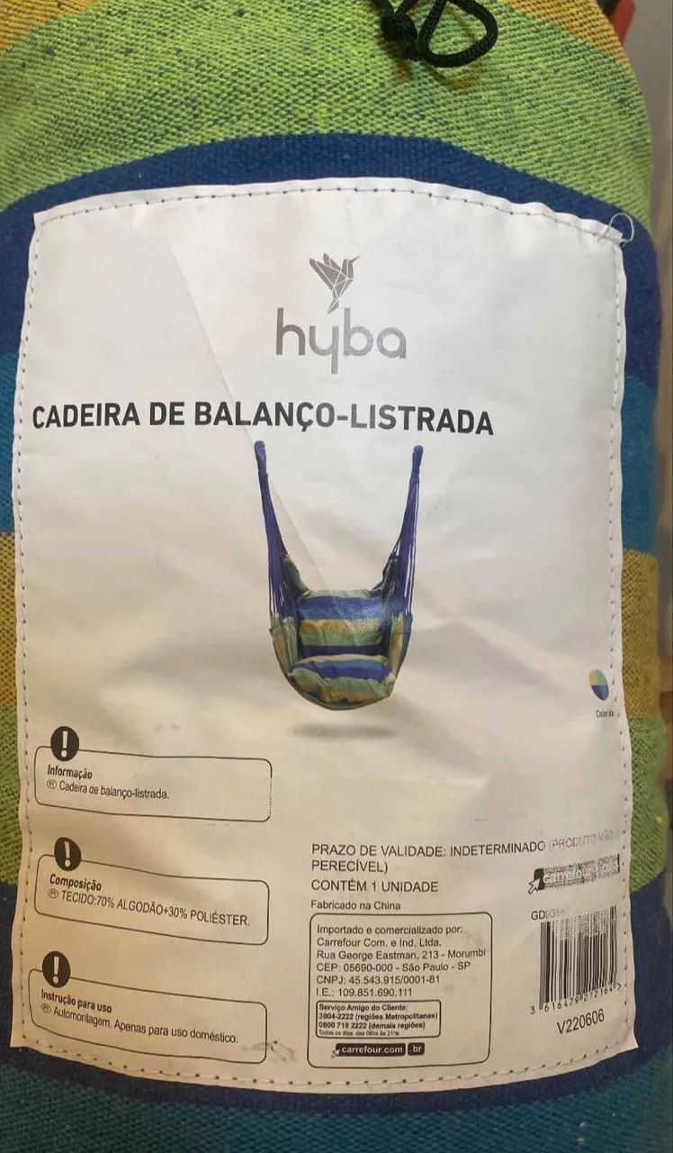 CADEIRA DE BALANÇO SUSPENSA  - Foto 4