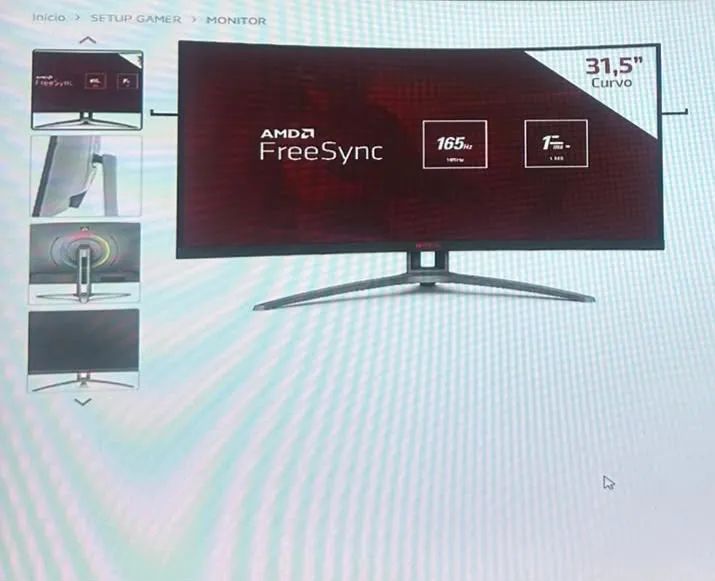 Monitor AOC AGON Curvo 32 165hz - Foto 5