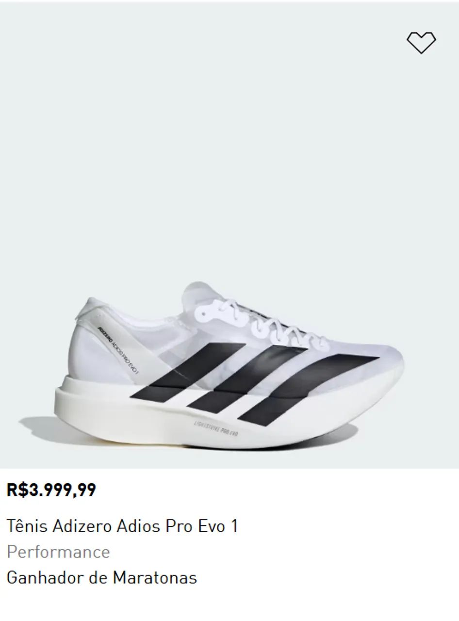 Tênis Adizero Adios Pro Evo 1