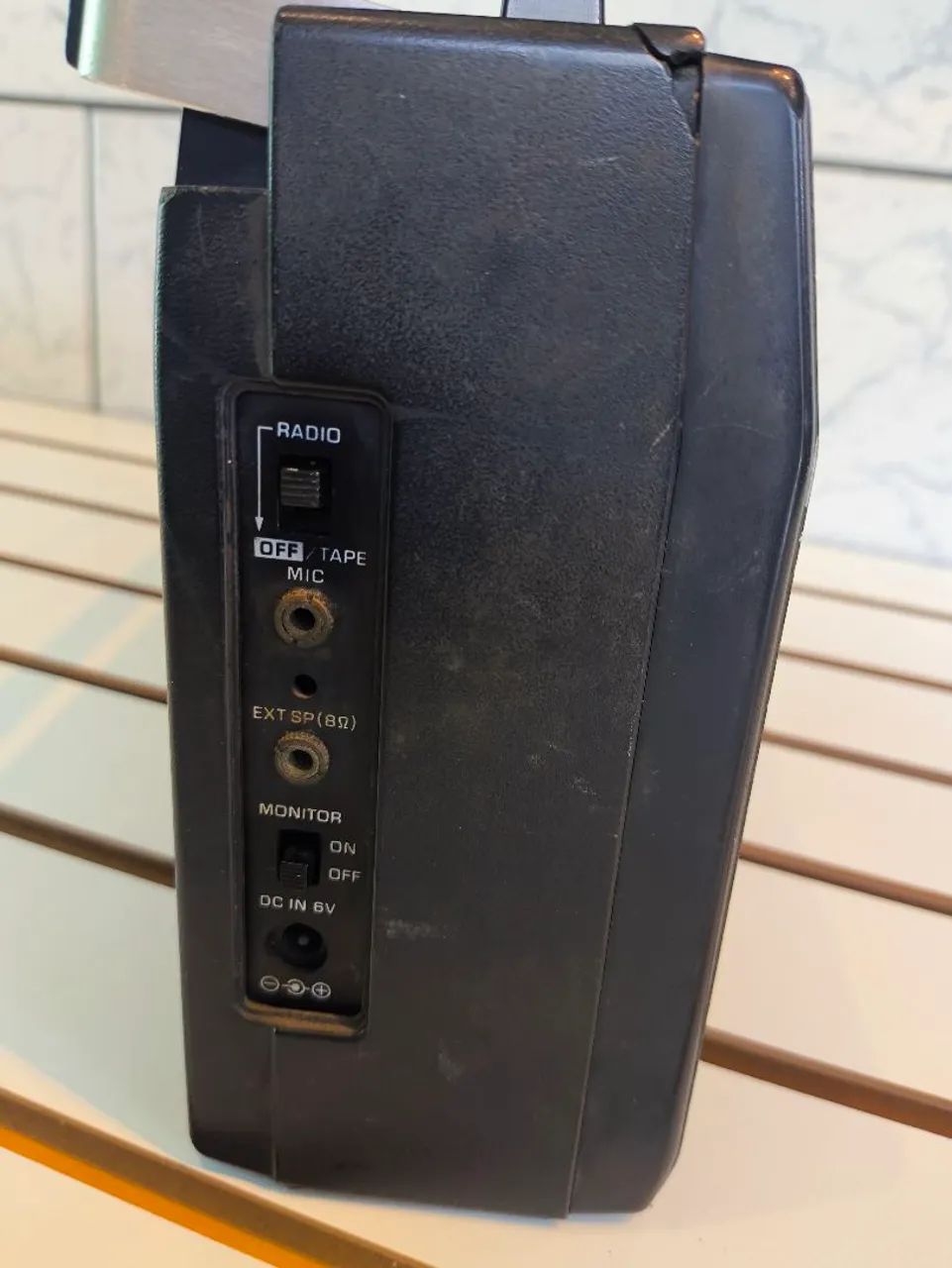 Rádio gravador National Panasonic  RQ- 512 s. Para peças ou possível restauro  - Foto 4