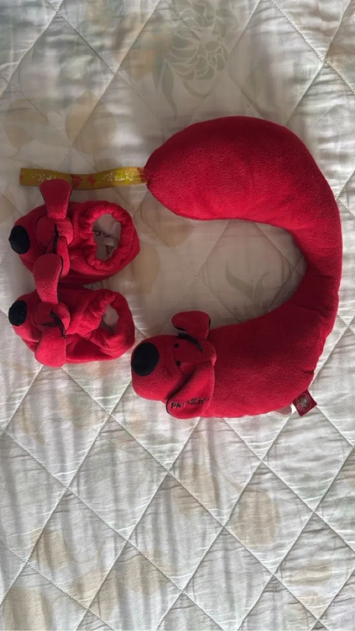 Protetor de pescoço na cadeirinha 