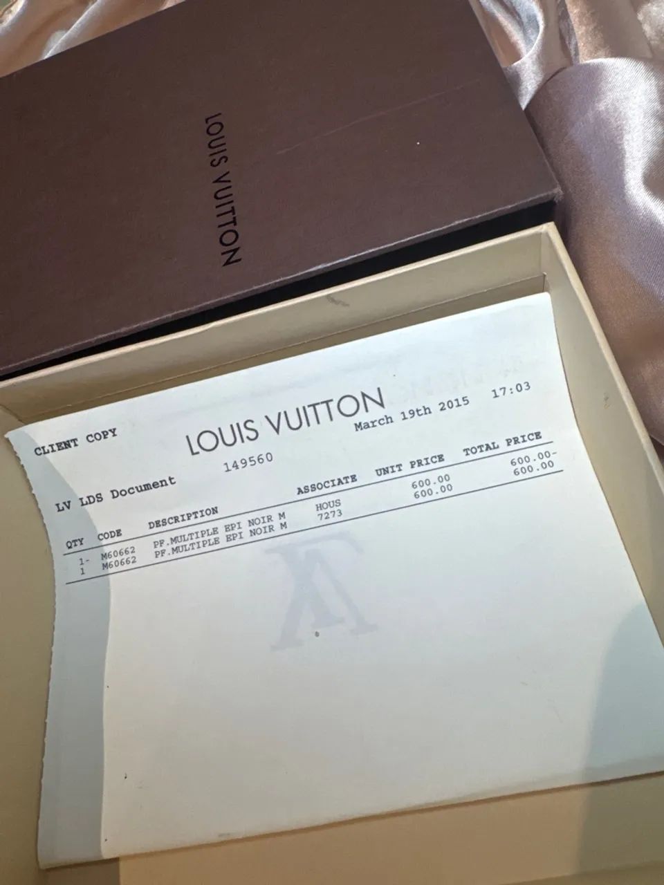 Carteira LV masculina  - Foto 5