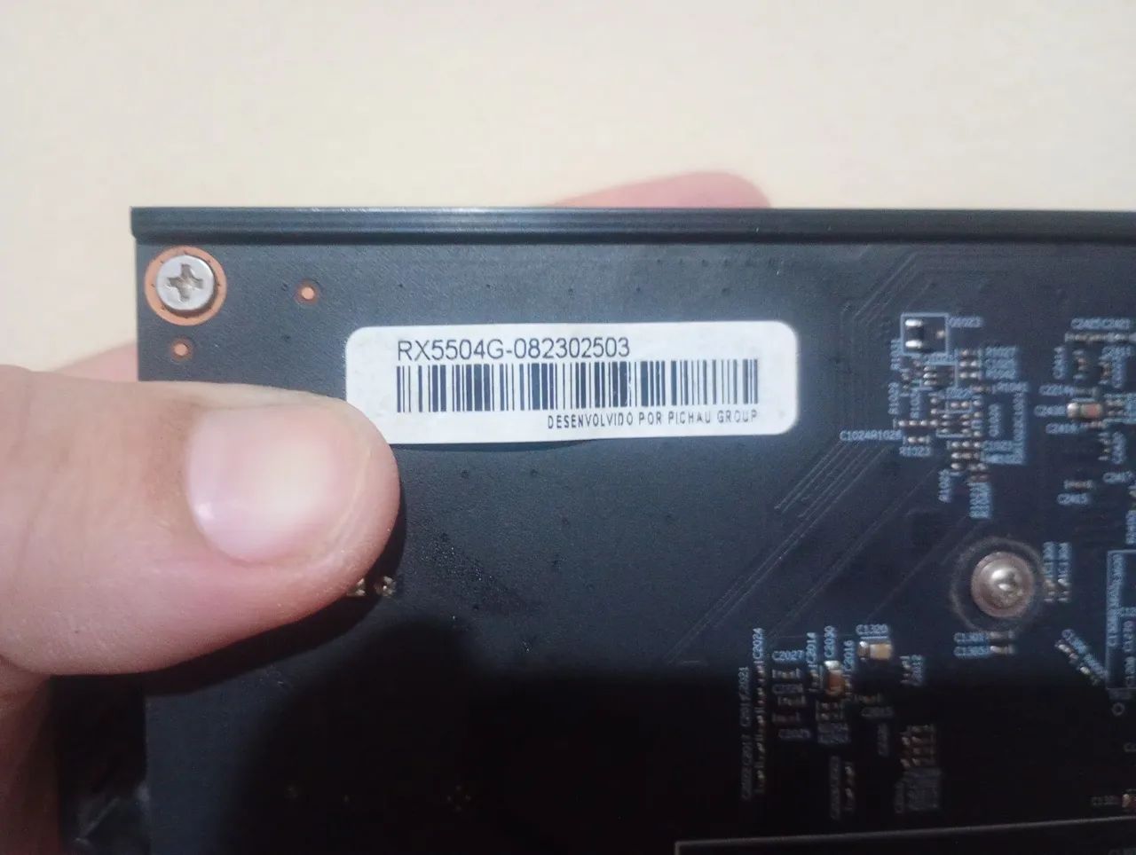 Placa de video AMD RX550 4gb semi-nova - Foto 3