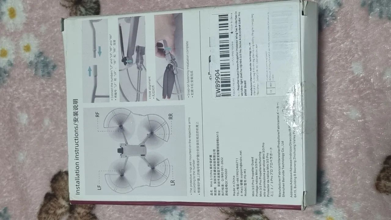 Suporte proteção para helices mini 3 e 3 pró - Foto 2