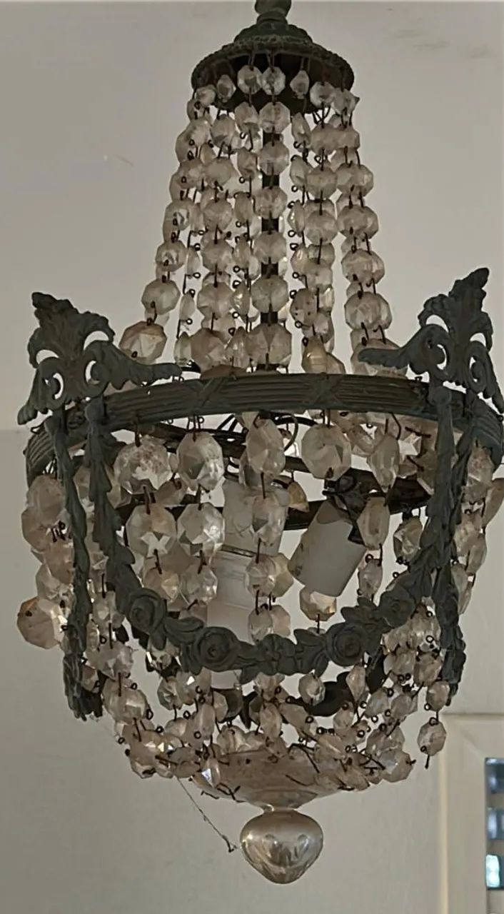 Conjunto lustre de Cristal - Foto 2