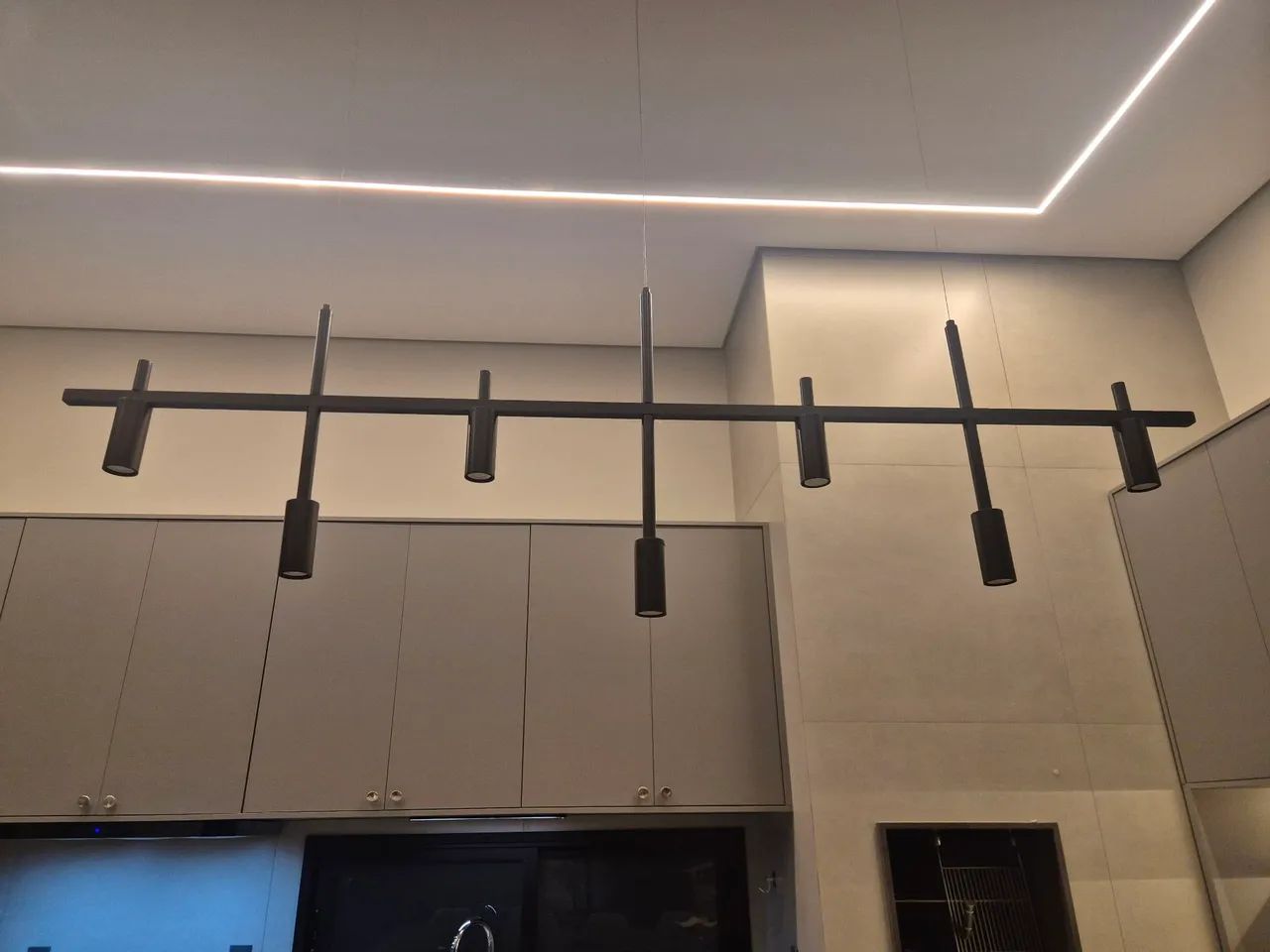 Pendente Lustre Luminária em Alumínio