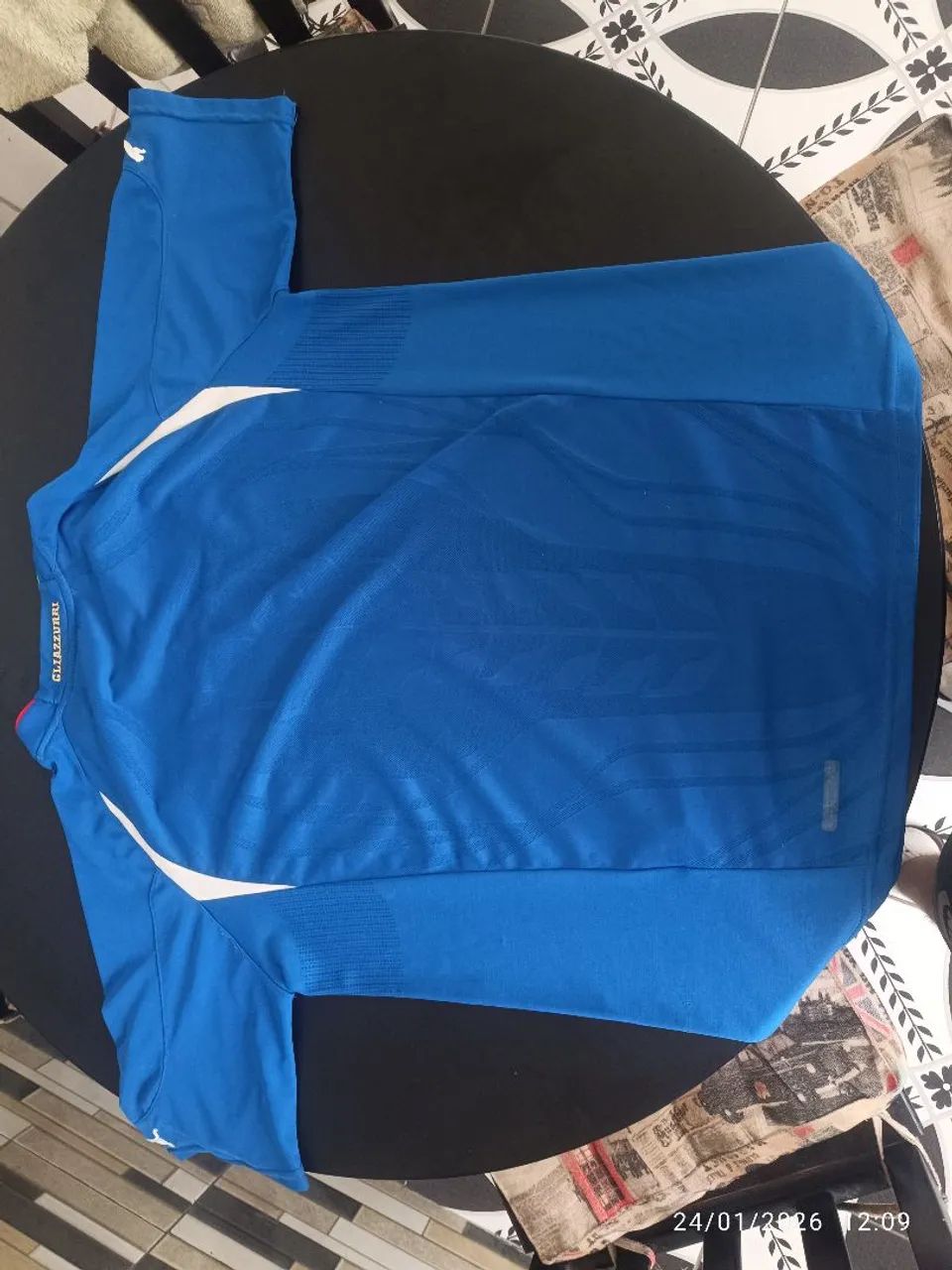 Camisa Itália Gli Azzurri Copa 2010 - Foto 4