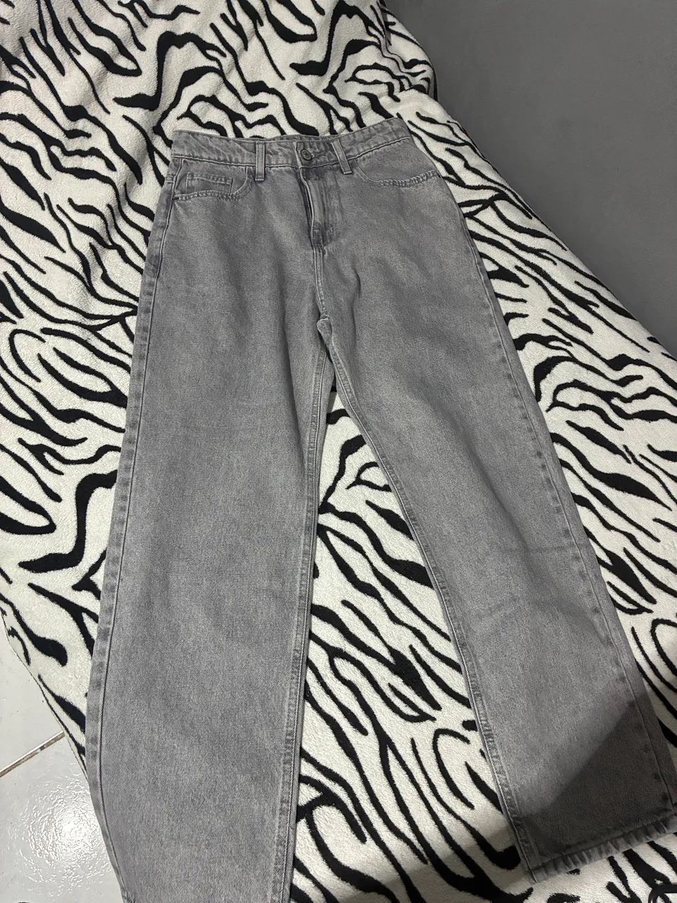 CALÇA BAGGY CINZA NOVA - Foto 5
