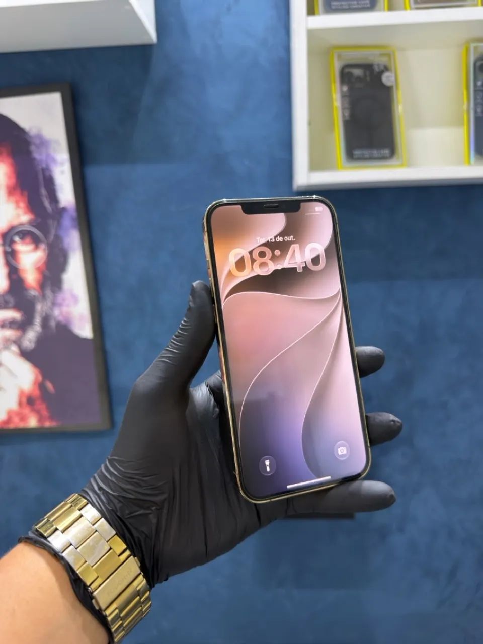 IPHONE 12 PRO MAX 128GB GOLD - Foto 3