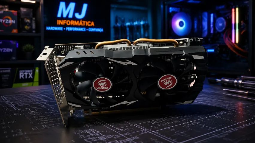 Placa de vídeo Rx 580 - Foto 3