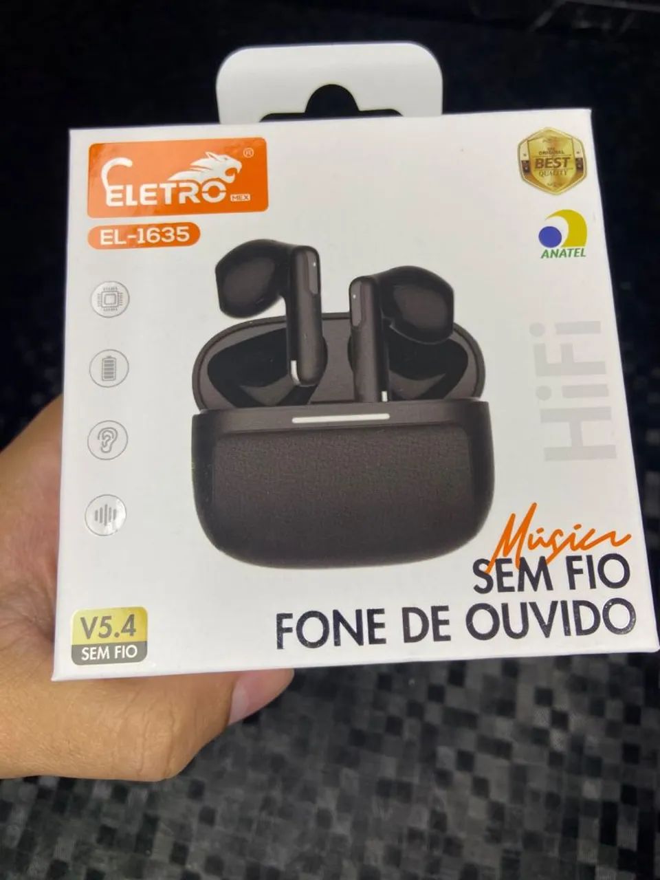 FONE BLUETOOTH ELETRO EL-1635 - V5.4 - Foto 4
