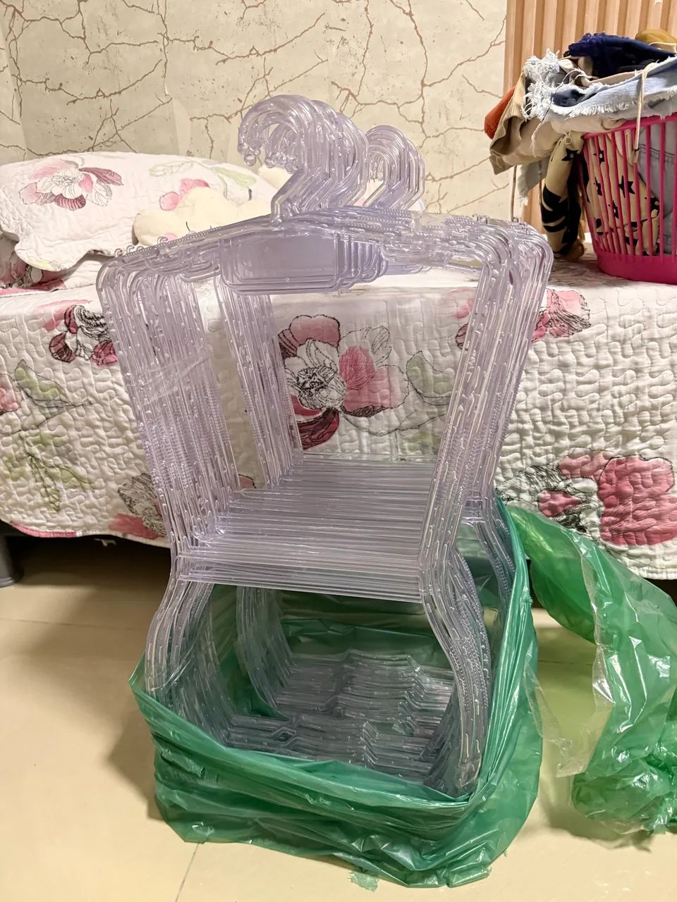 CABIDES TRANSPARENTES DE CORPO- unidade e kit com 10 unidades  - Foto 2