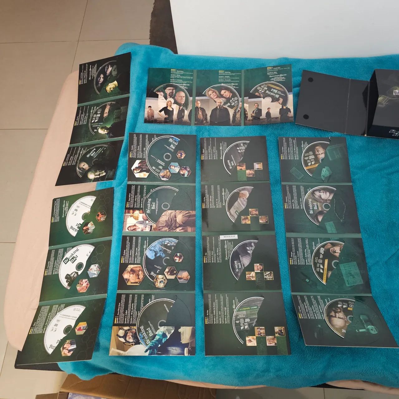 Box breaking bad serie completa coleção dvd todas 6 temporadas