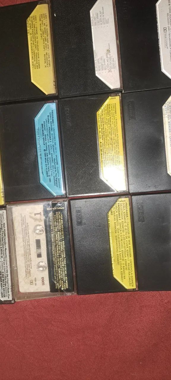 18 fitas cassete originais 20,00 cada. - Foto 4