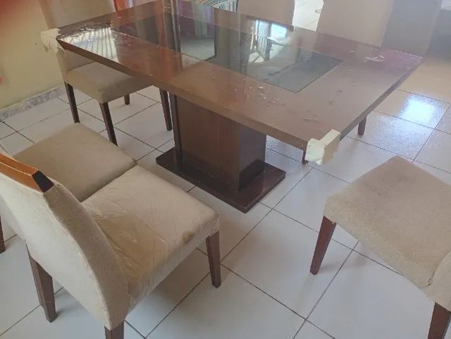 Mesa de jantar 6 cadeiras - Foto 3