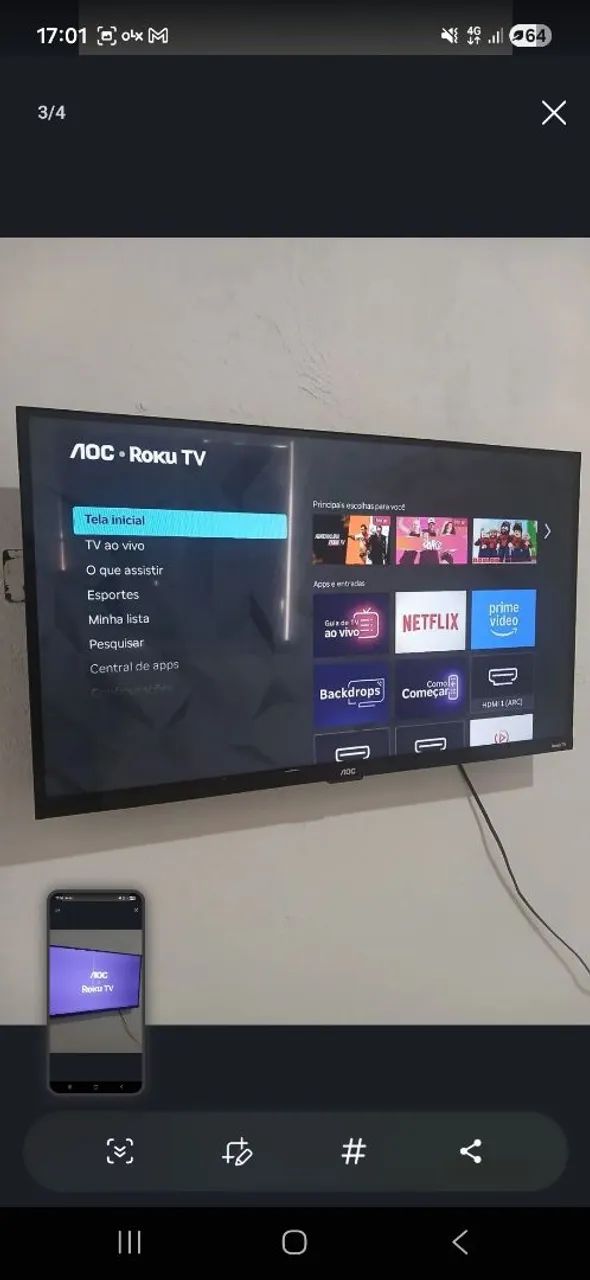 Tv 500 reais  - Foto 2