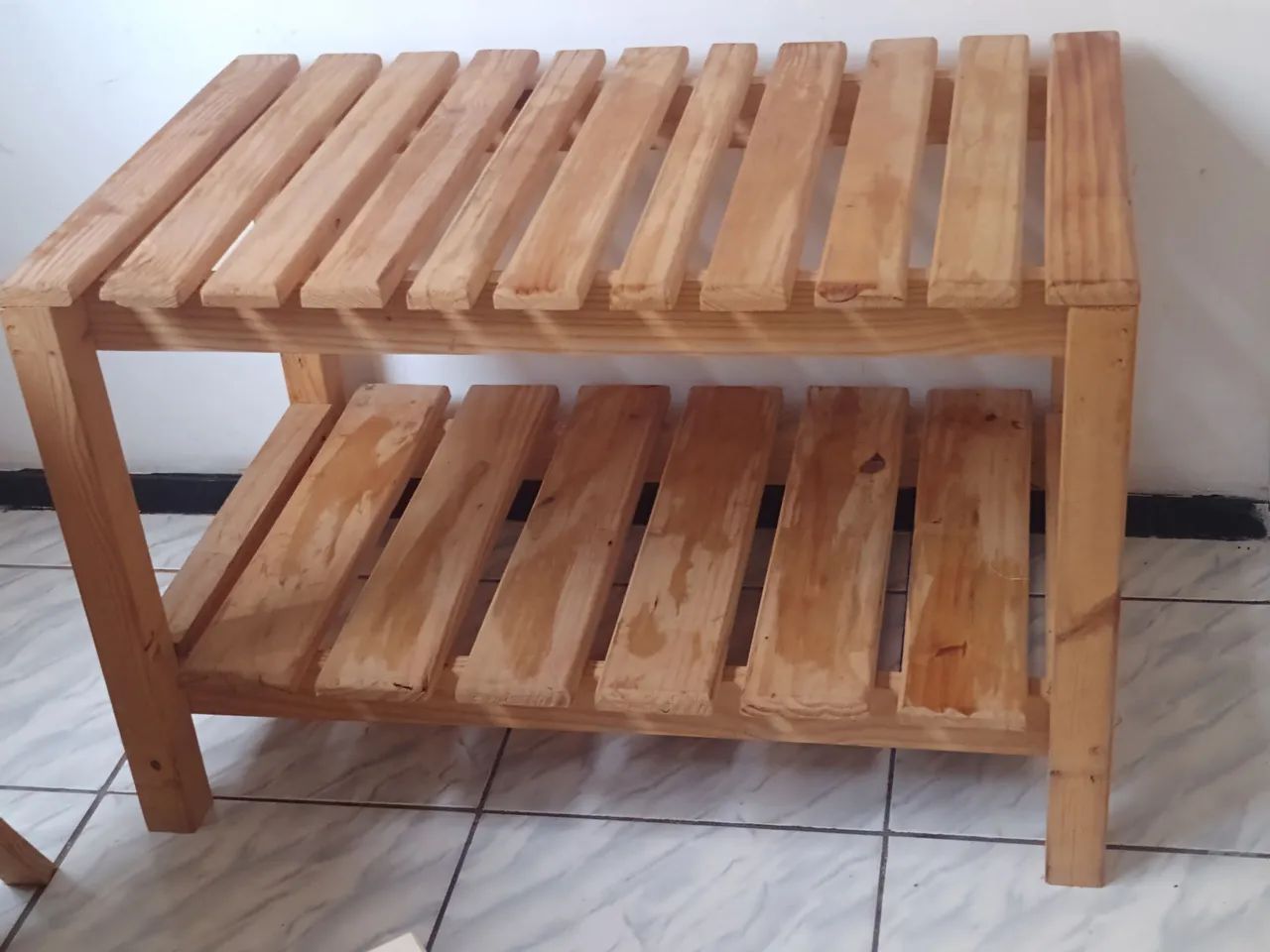 Mesa emadeira pinus - Foto 2