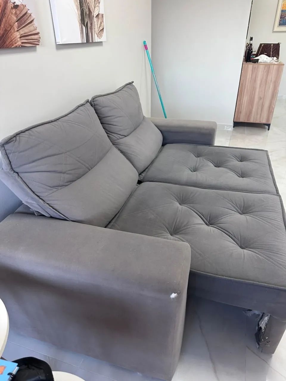 Sofá retrátil e reclinável  - Foto 3