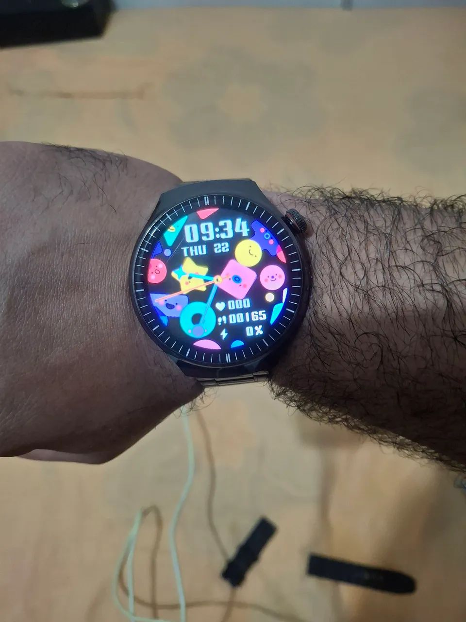 SmartWatch 4pro- resistente a água, nfc e gps