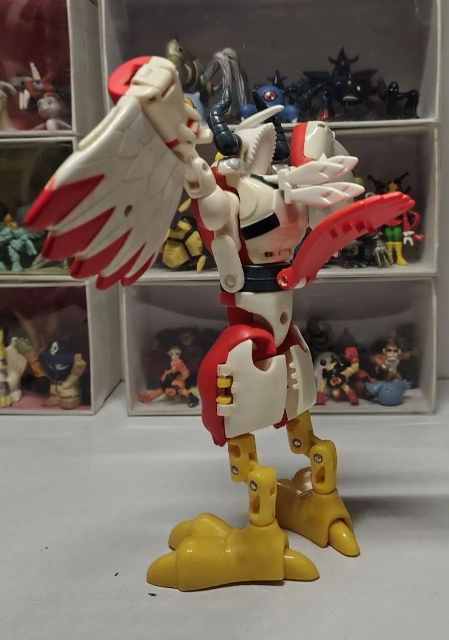 Boneco do digimon adventure 02 - Tailmon, Aquilamon & Silphymon Digivolving - Foto 3