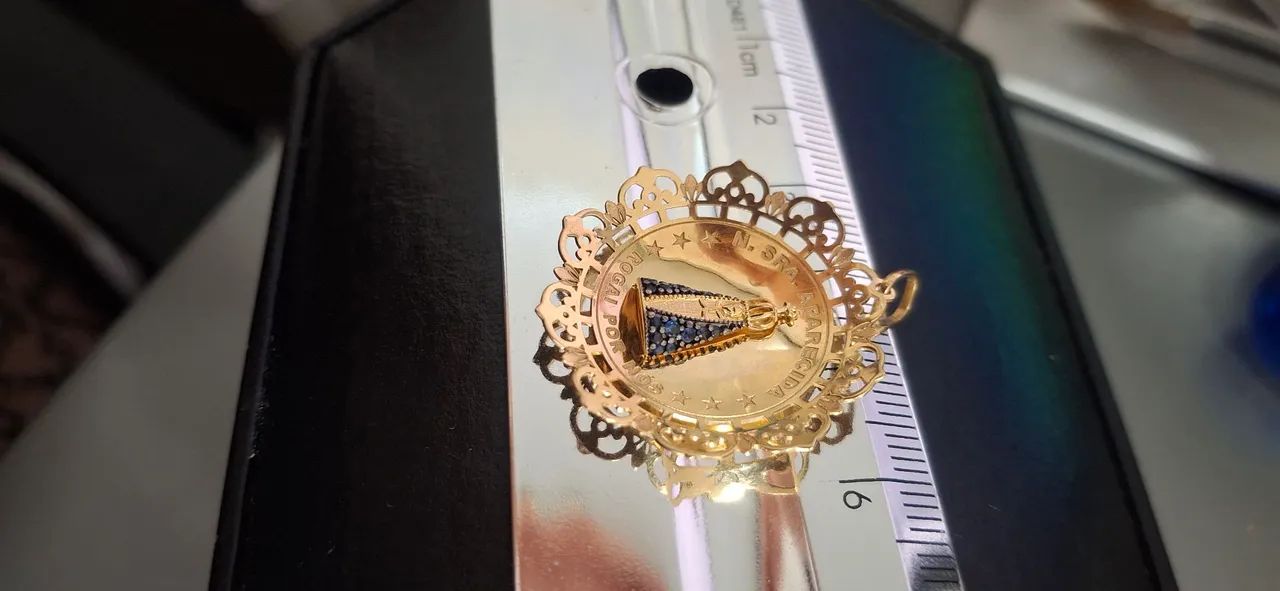 Pingente ouro 18k - Foto 5