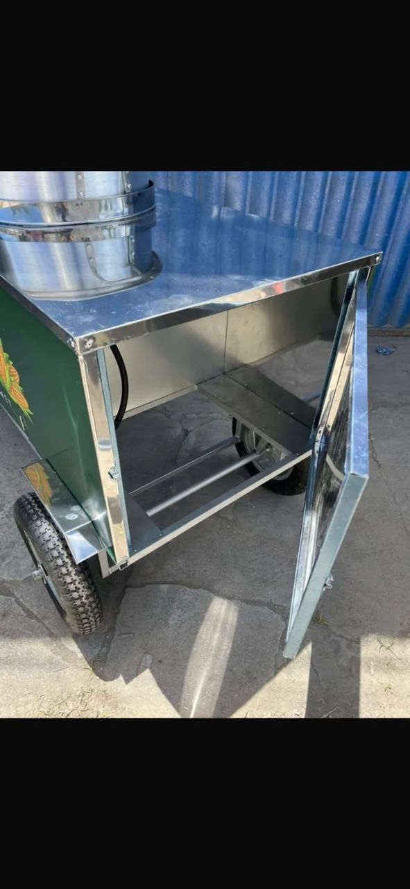 Carrinho de Milho de Inox - Foto 2
