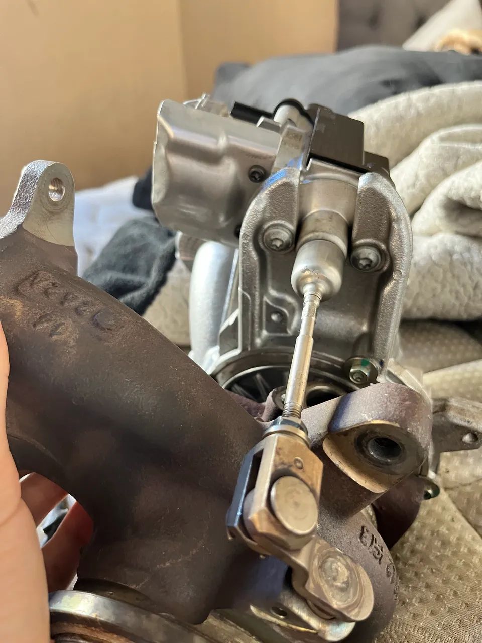 wastegate 06k 145.725.s AUDI/VW 1.8 e 2.0 - Foto 2
