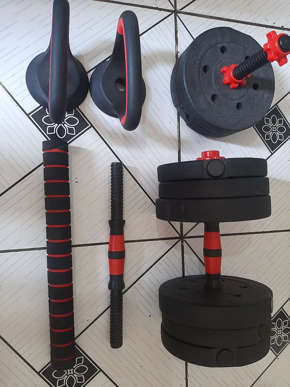 Halteres para exercícios academia casa - Foto 4