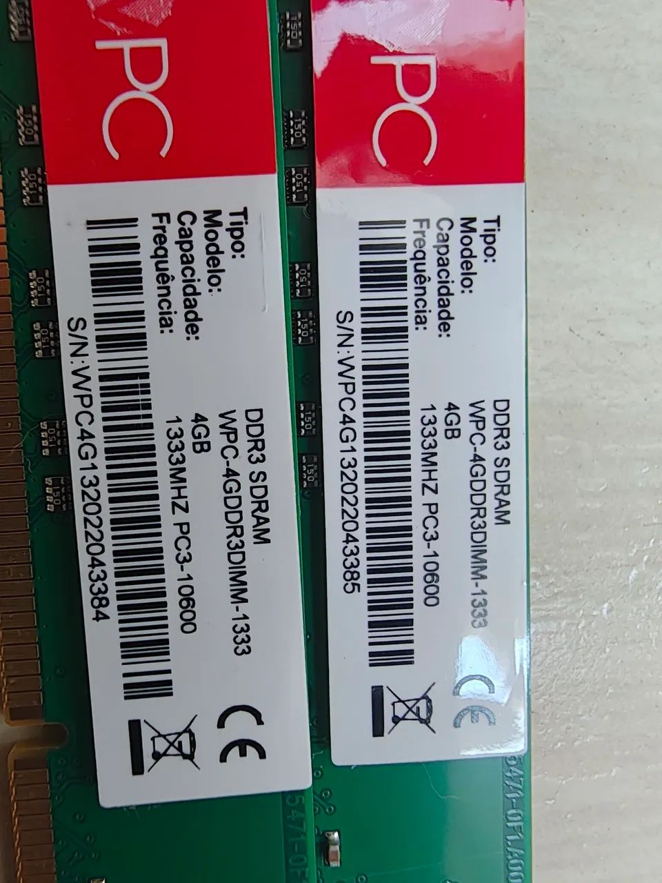 Memória DDR3 3 PC 