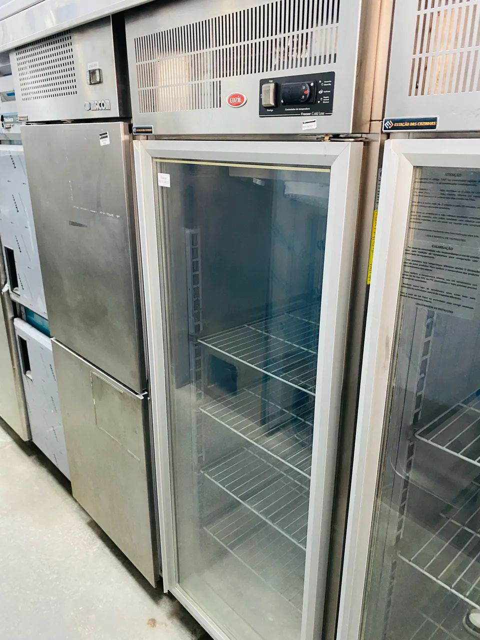 Freezer Inox vertical expositor Cozil  - Foto 2