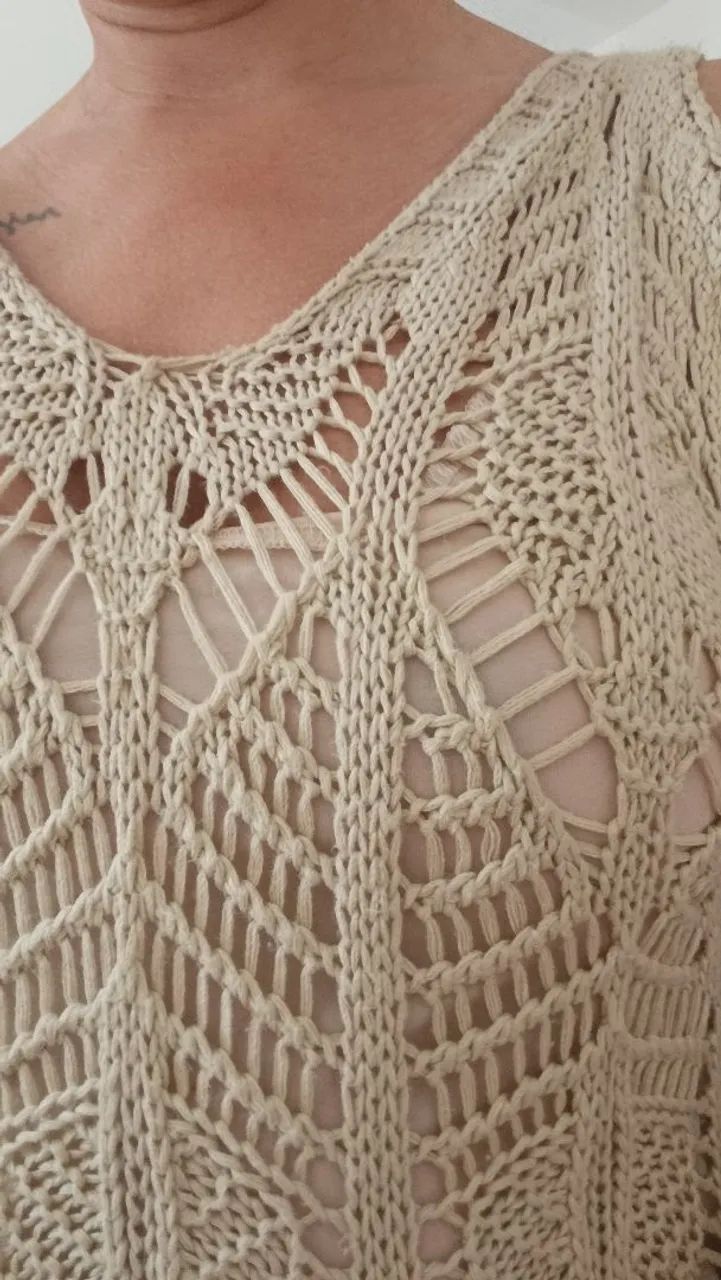 Vestido crochê 