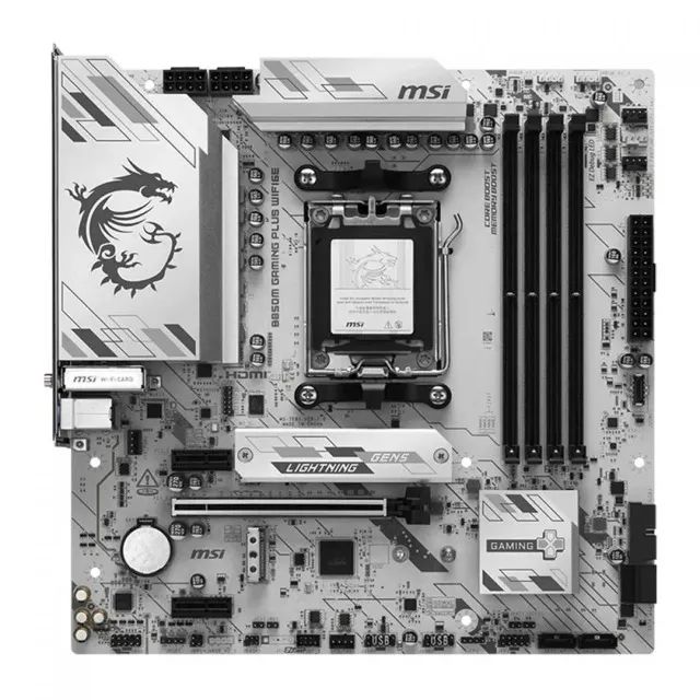 Placa Mãe B850M Gaming Plus Wifi6E MSI - Foto 2