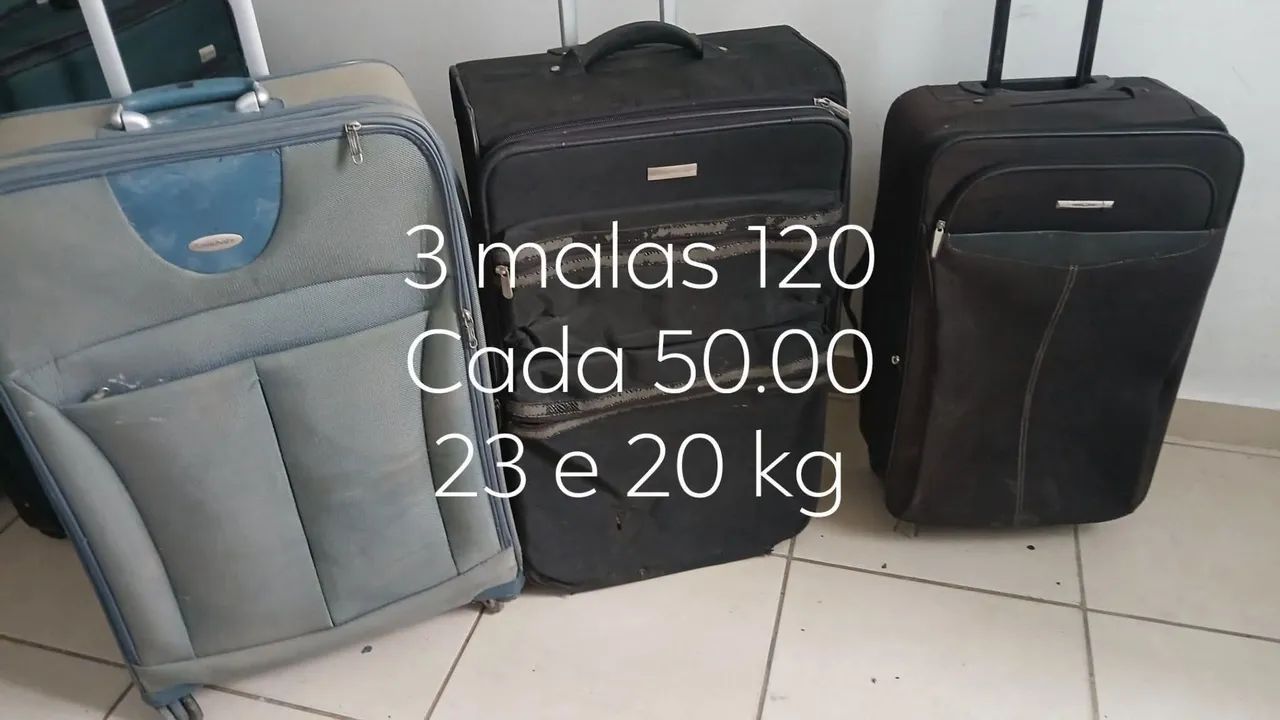 PROMOÇÃO DE MALAS 23 KG