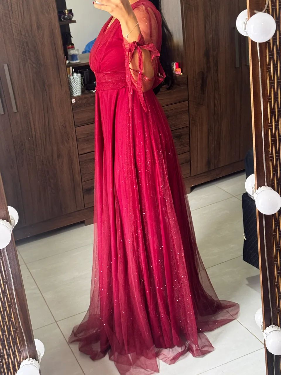 Vestido de Madrinha Marsala - Foto 3