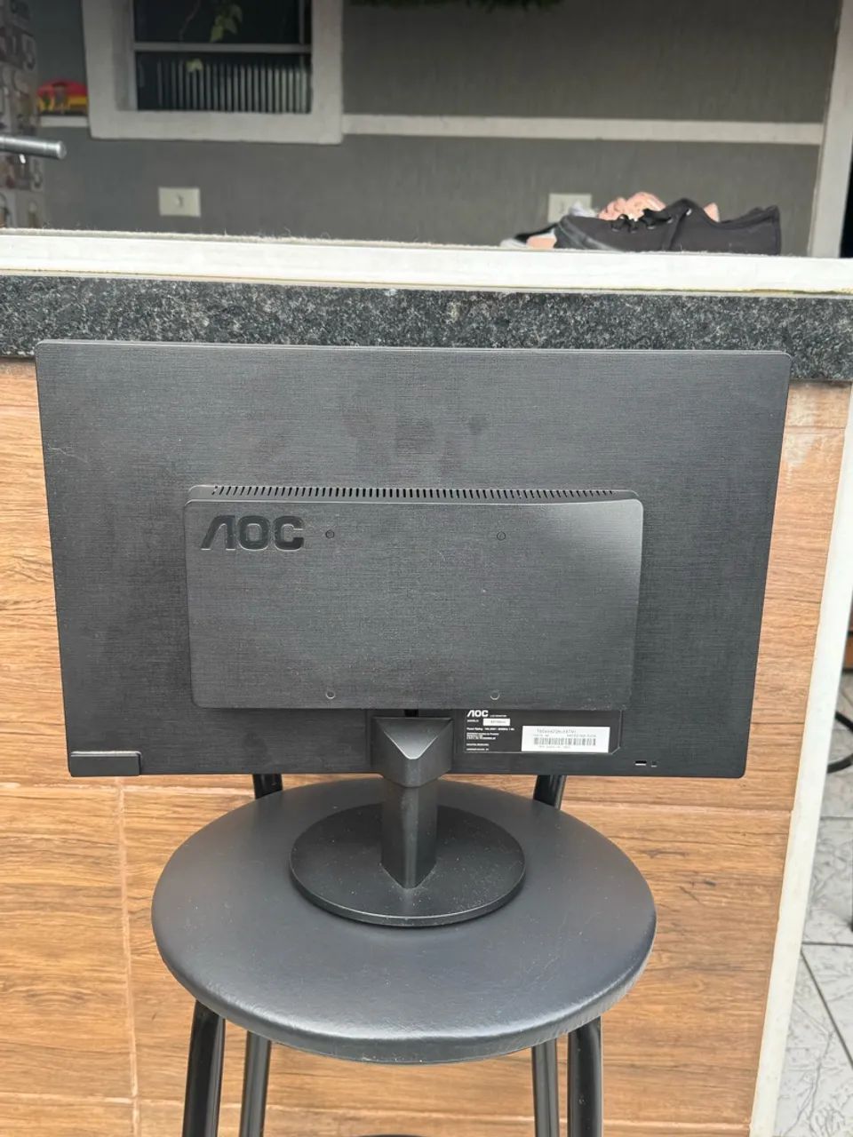 Monitor AOC E970SWNL + Cabos - Funcionando perfeitamente  - Foto 3